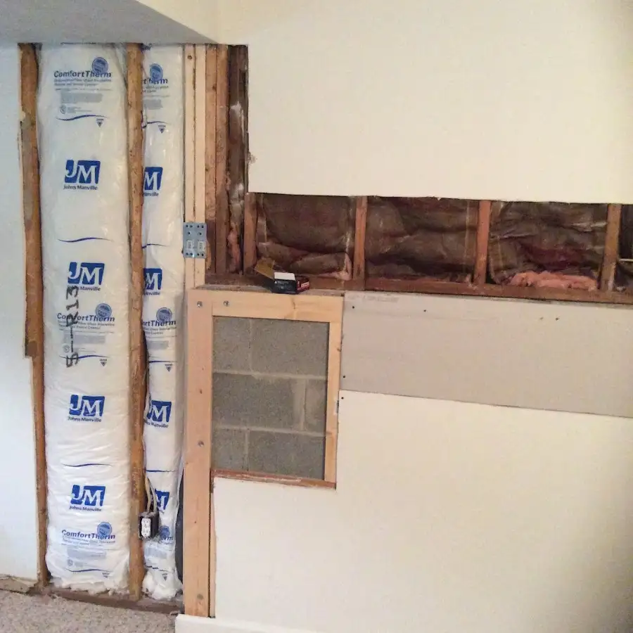 Wall insulation replacement during Structural Drying in Gardnerville